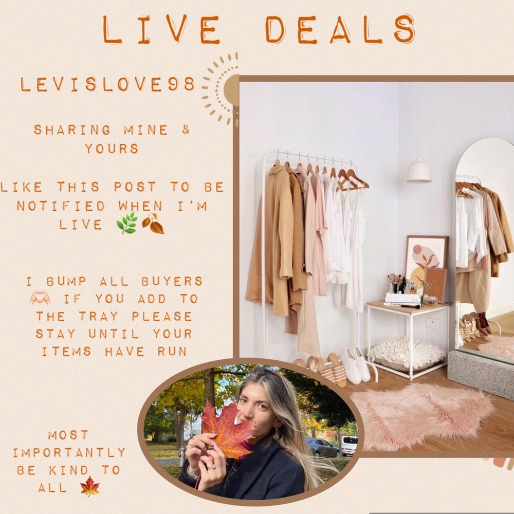 🌿🍁Please like this post to be notified when I go live🌿🍁